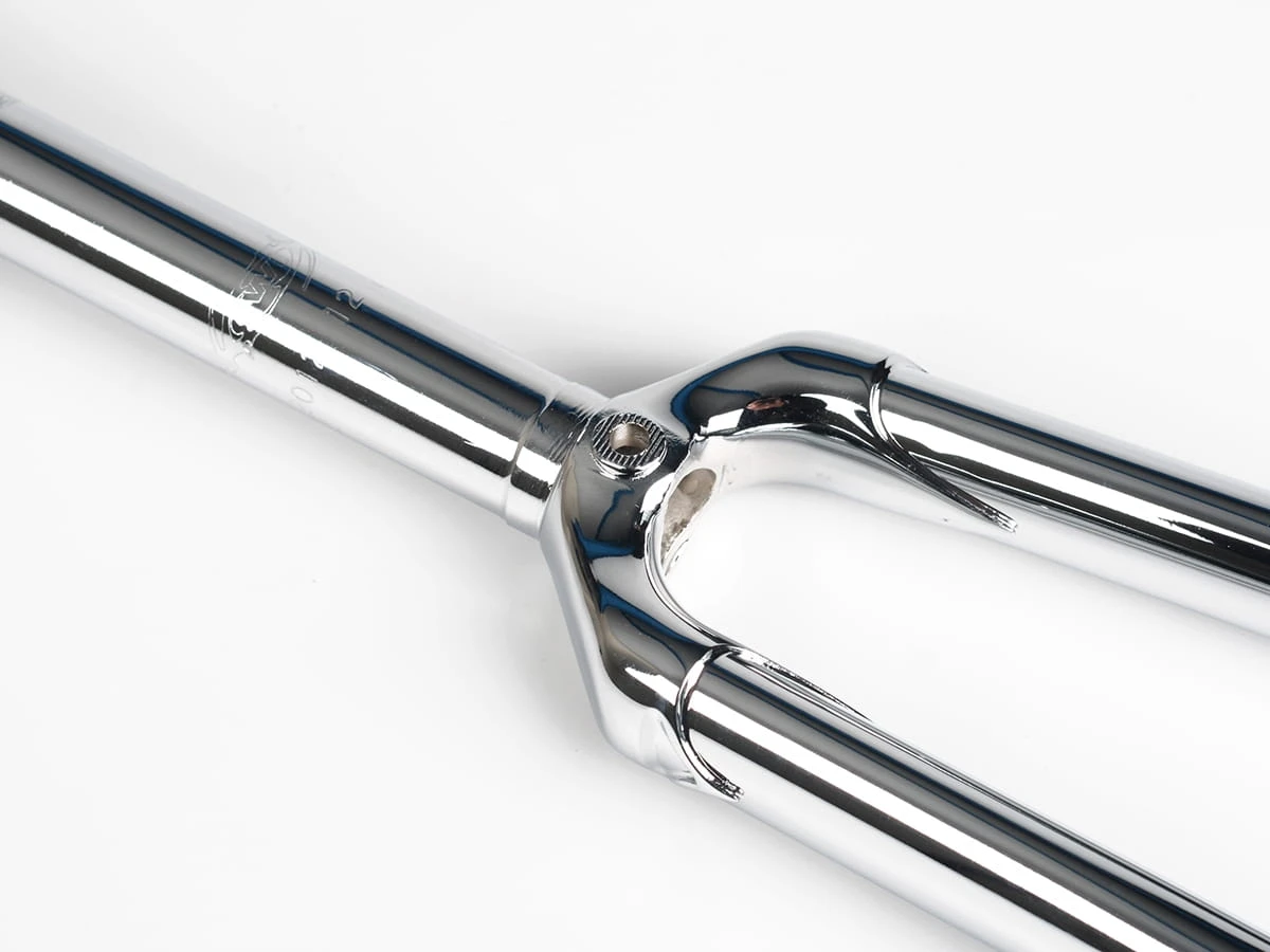 Klassieke Chrome Track Vork 1'' Schroefdraad 700c 4 Klassieke Chrome Track Vork 1'' Schroefdraad 700c - Afbeelding 2