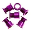 Single Kettenblattschrauben Stahl - 5mm - Lila 2 Single Kettenblattschrauben Stahl - 5mm - Lila -Sram Hope Winkel 0014139 blb single chainring bolts purple