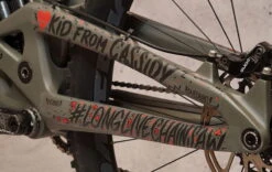 Dyedbro Kit Voor Framebescherming - Kettingzaag Zwart / Rood -Sram Hope Winkel 03 DBF11193