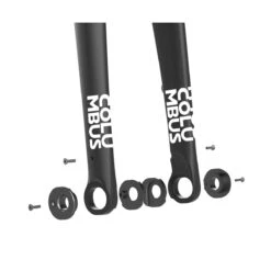 COLUMBUS Futura Adventure 28 Inch Vork 1 1/8''-1 1/2'', PM Disc - Zwart Mat -Sram Hope Winkel 04172050220 fork futura adventure pm disc 5