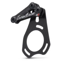 X1 Top Cage Enduro Kettinggeleider - Carbon - ISCG05 - Zwart
