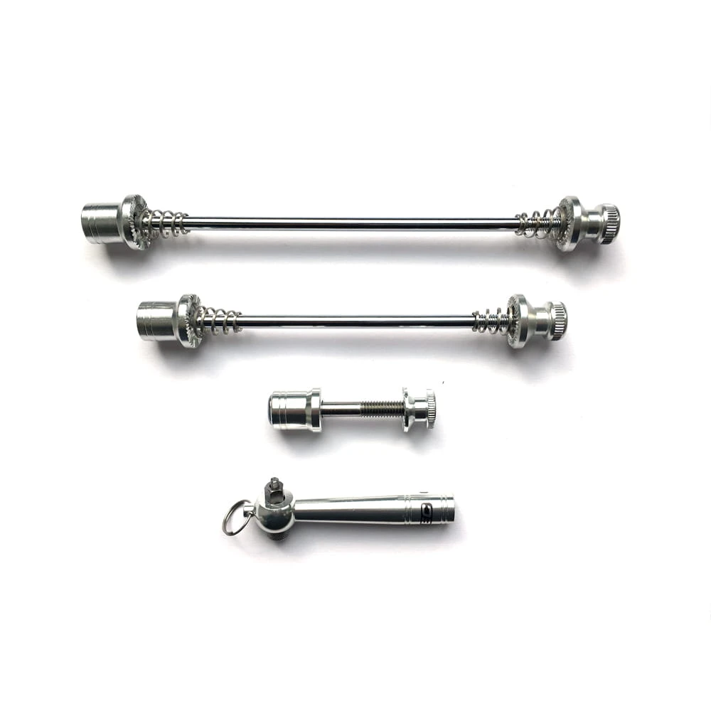 SQR Select + Anti-diefstal Snelspannerset - Zilver 3 SQR Select + Anti-diefstal Snelspannerset - Zilver