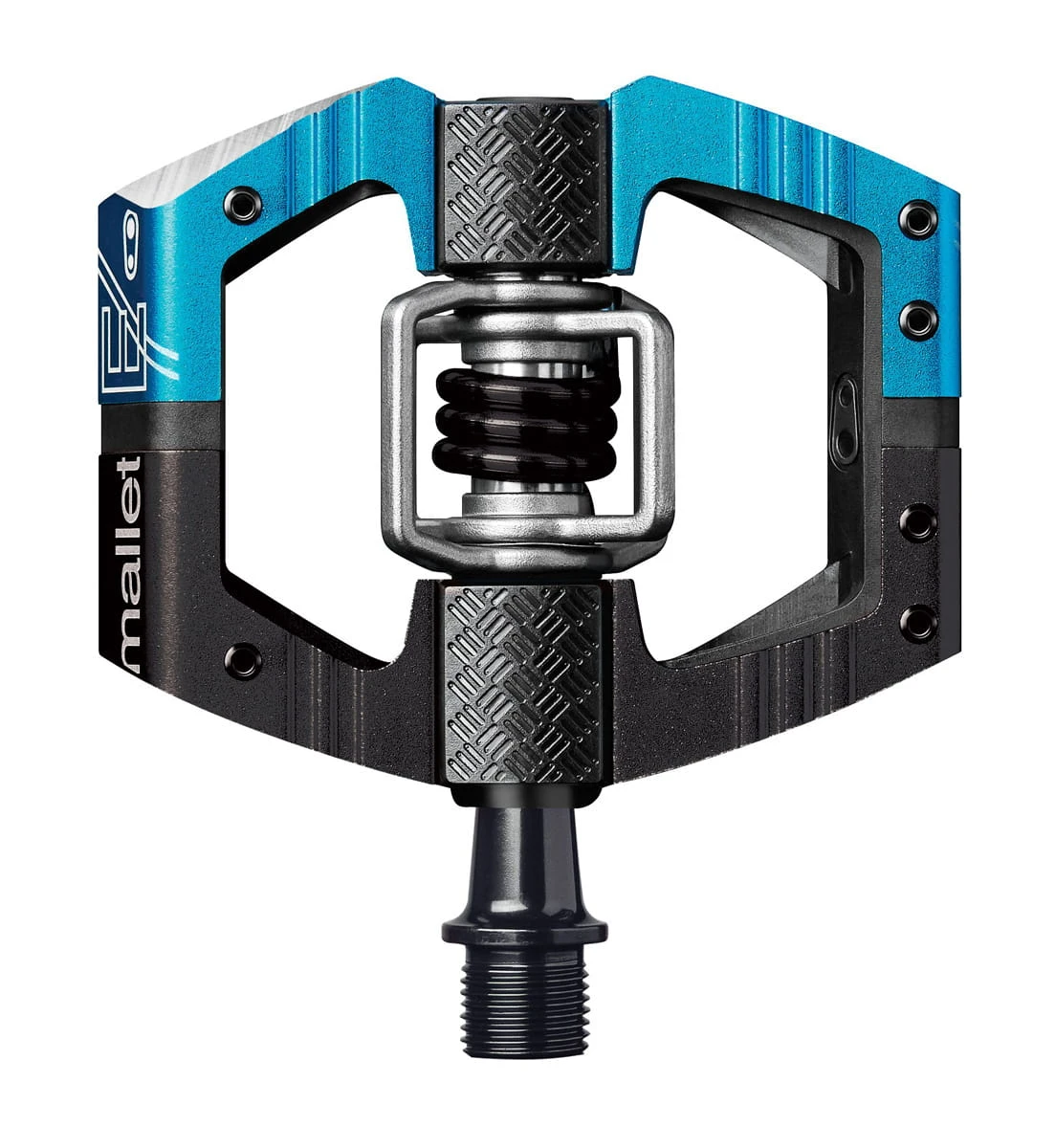 Crankbrothers Mallet Enduro LS - Zwart/Blauw 3 Crankbrothers Mallet Enduro LS - Zwart/Blauw