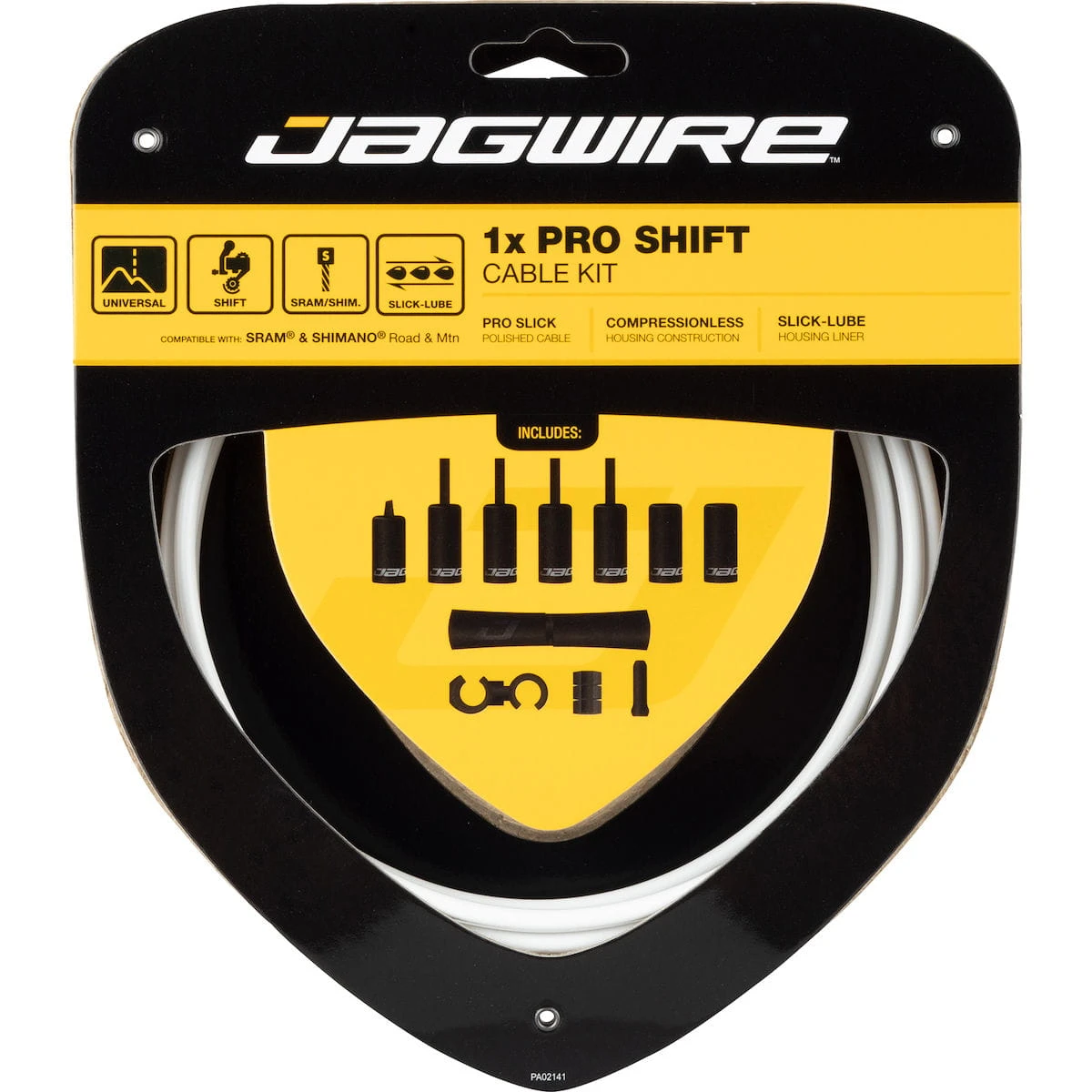 JAGWIRE 1X Pro Schakelkabelset - Wit 3 JAGWIRE 1X Pro Schakelkabelset - Wit