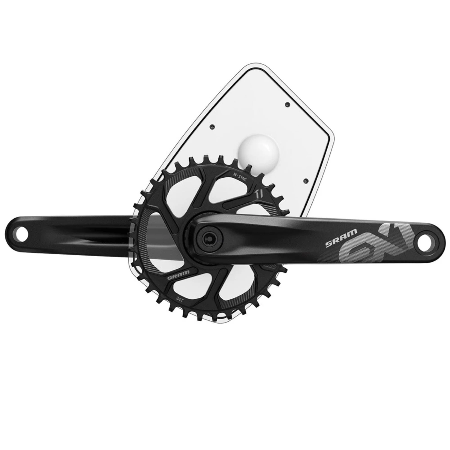 SRAM EX1 Crank - Zwart 4 SRAM EX1 Crank - Zwart - Afbeelding 2