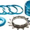 Reverse Singlespeed Kit 13T Tandwiel + 7 Spacers - Lichtblauw -Sram Hope Winkel 40206 1UHnza69tG5RnE