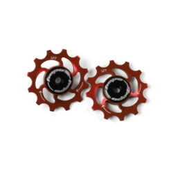 HOPE Jockey Wheels Schakelpoelies - 12Z - Rood