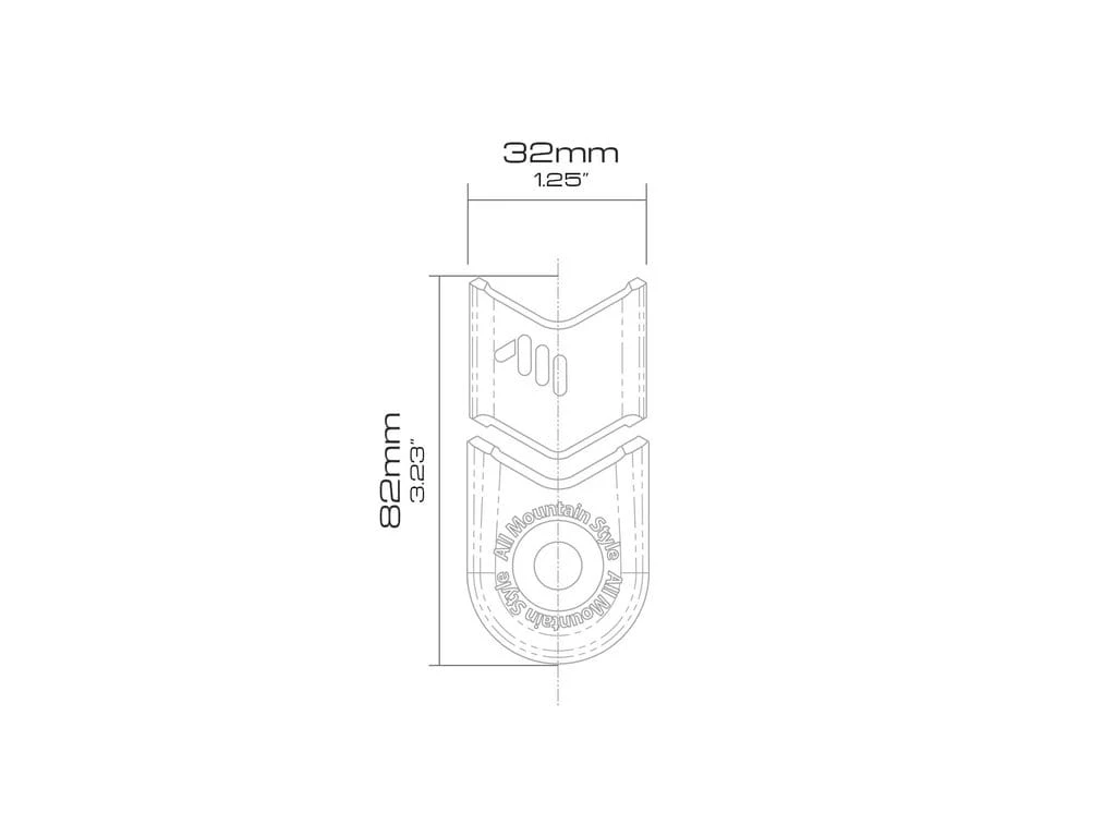 Crank Defender - Crank Beschermer - Zwart 4 Crank Defender - Crank Beschermer - Zwart - Afbeelding 2