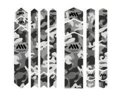 Honingraat Raam Bescherming Sticker XXL - Transparant/Camo -Sram Hope Winkel AMS Frame Guard XXL CAMO 2