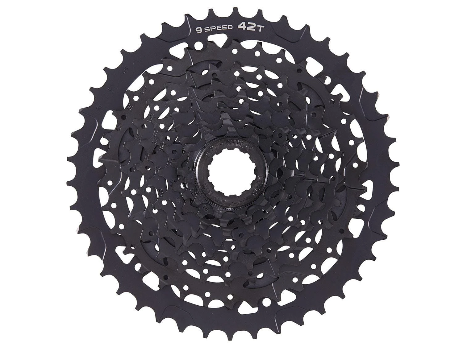 MICROSHIFT Advent Cassette 9sp 11-42T Staal/aluminium - Zwart 3 MICROSHIFT Advent Cassette 9sp 11-42T Staal/aluminium - Zwart