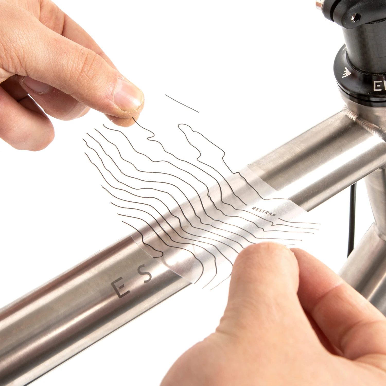 Restrap Montuurbeschermingskit - Helder/Zwart 6 Restrap Montuurbeschermingskit - Helder/Zwart - Afbeelding 4