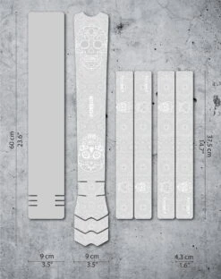 Dyedbro Montuurbeschermingskit - Día De Muertos - Wit Glans