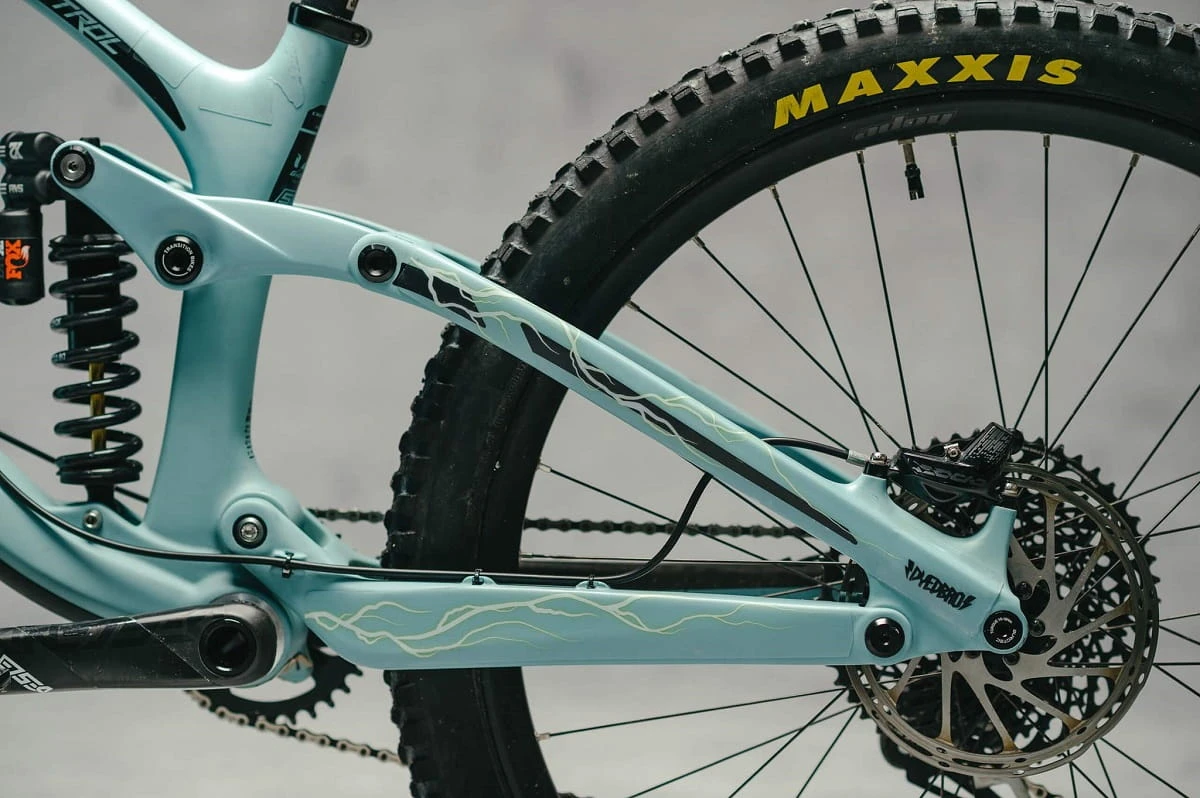 Dyedbro Montuurbeschermingsset - Bliksem - Geel Mat 5 Dyedbro Montuurbeschermingsset - Bliksem - Geel Mat - Afbeelding 3