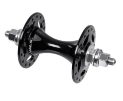 Halo Spoor Voorwielnaaf Hoge Flens - Zilver