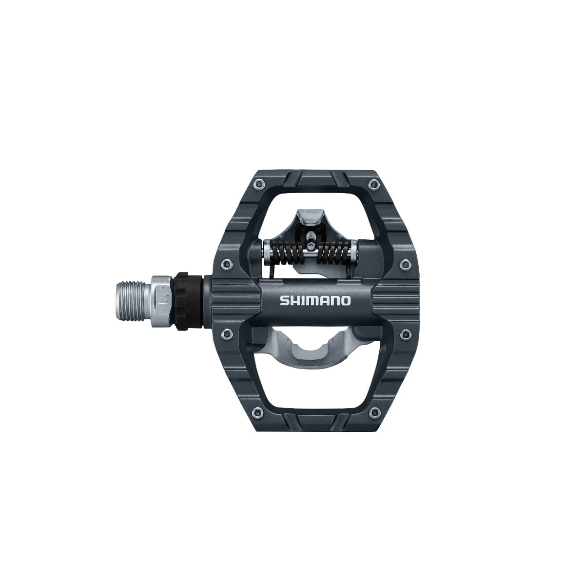 Shimano Dubbele Pedalen PD-EH500 - SPD/Platform - Grijs 4 Shimano Dubbele Pedalen PD-EH500 - SPD/Platform - Grijs - Afbeelding 2