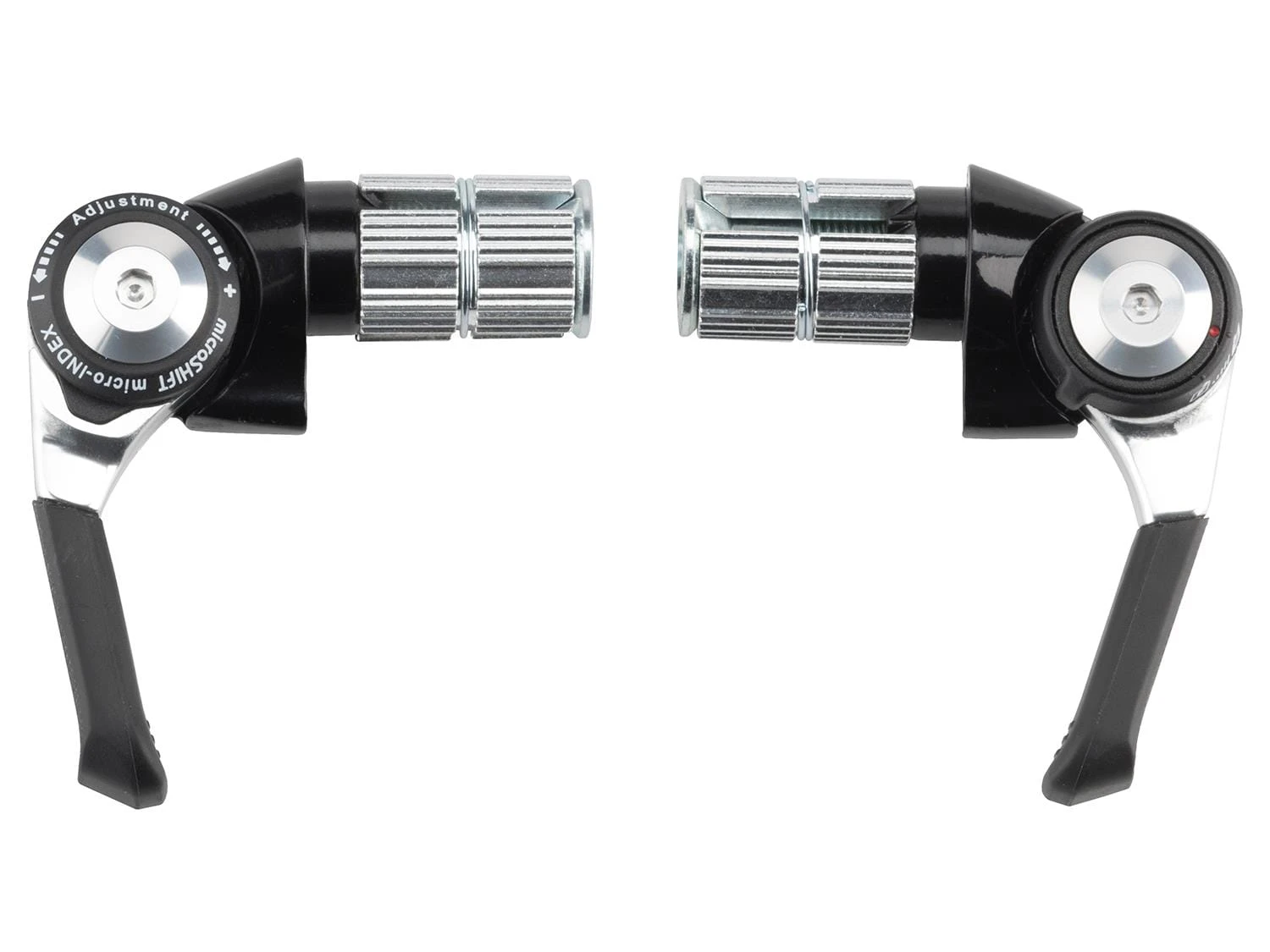 MICROSHIFT R8 Road Bar End Flat Bar Schakelhendelset 2/3x8 Speed - Zwart 4 MICROSHIFT R8 Road Bar End Flat Bar Schakelhendelset 2/3x8 Speed - Zwart - Afbeelding 2