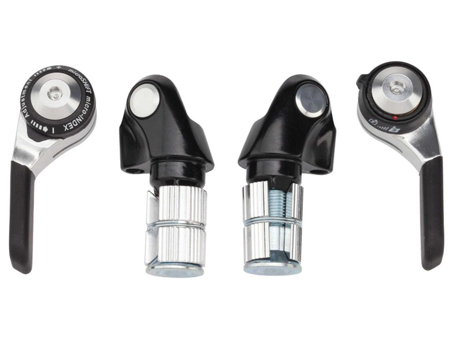 MICROSHIFT R9 Road Bar End Flat Bar Schakelhendel 2/3x9 Speed - Zwart 3 MICROSHIFT R9 Road Bar End Flat Bar Schakelhendel 2/3x9 Speed - Zwart