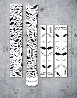 Dyedbro Frame Bescherm Kit - Sergio Layos BMX Signature Editie