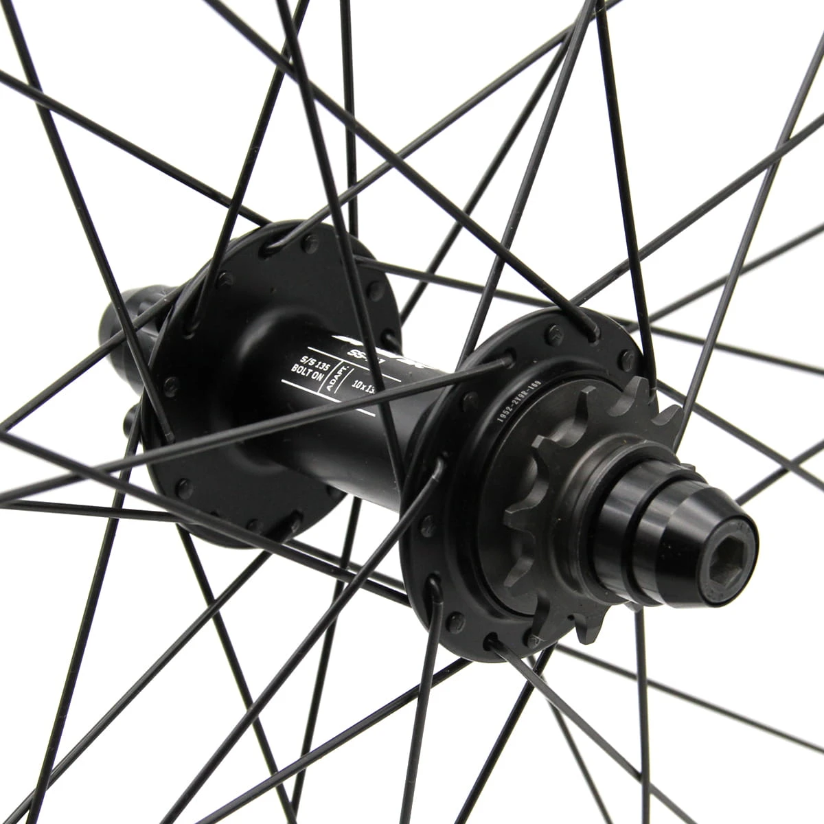 SPANK Spoon32 Singlespeed Wiel - 26'' Achter - Zwart 5 SPANK Spoon32 Singlespeed Wiel - 26'' Achter - Zwart - Afbeelding 3