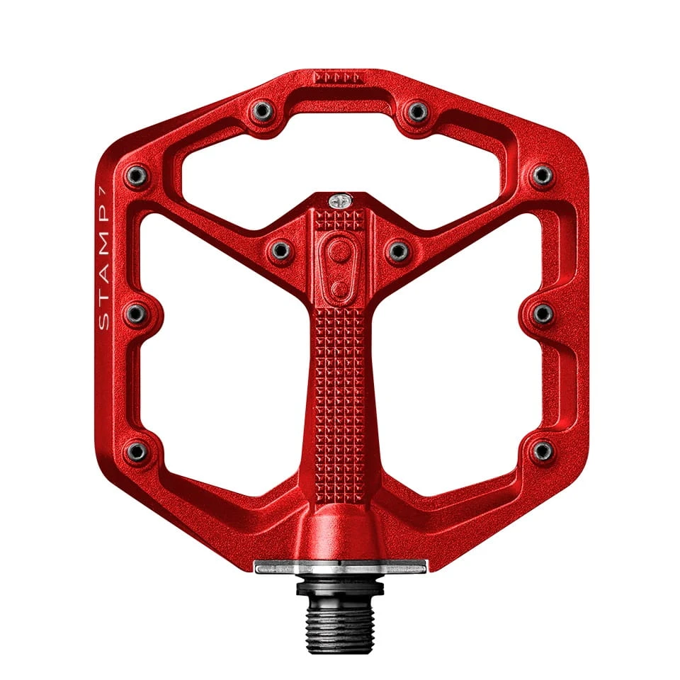 Crankbrothers Stamp 7 Pedalen - Rood 3 Crankbrothers Stamp 7 Pedalen - Rood