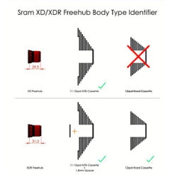 Halo Vapour GXC Achterwiel 27.5'' - SRAM XD-R - Zwart 5 Halo Vapour GXC Achterwiel 27.5'' - SRAM XD-R - Zwart -Sram Hope Winkel Unbenannt 1qTIss0575YilV