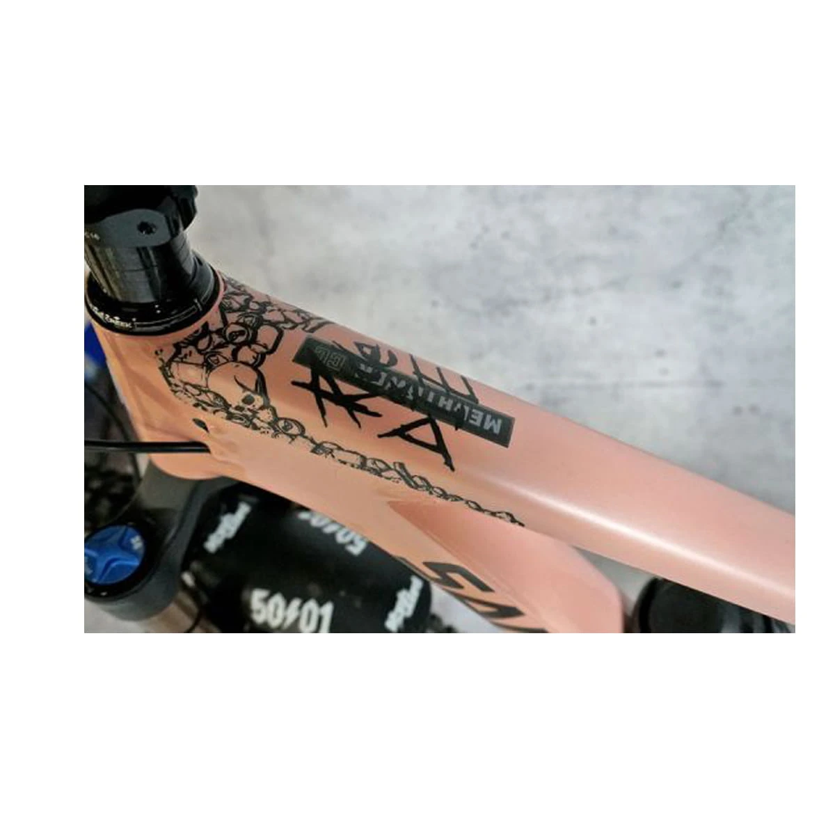 Dyedbro Frame Beschermingskit - Ride Or Die Zwart 4 Dyedbro Frame Beschermingskit - Ride Or Die Zwart - Afbeelding 2