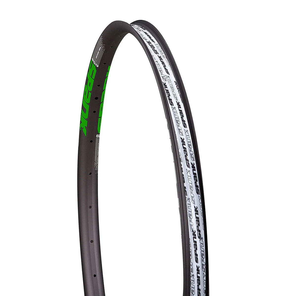 SPANK 359 Velg 27,5 Inch - Zwart/Groen 4 SPANK 359 Velg 27,5 Inch - Zwart/Groen - Afbeelding 2