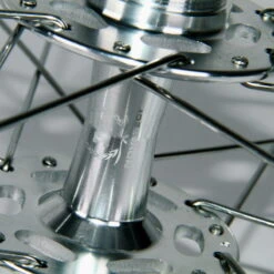 Novatec Singlespeed/vast Wielstel - Gepolijst Zilver 8 Novatec Singlespeed/vast Wielstel - Gepolijst Zilver -Sram Hope Winkel VR Silber detail1