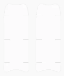 Muc-Off Crank Guard / Crank Boot - Clear Gloss -Sram Hope Winkel Web 20175 Crank Protection Kit CLEAR GLOSS Packet Texture 2022 1000x1000