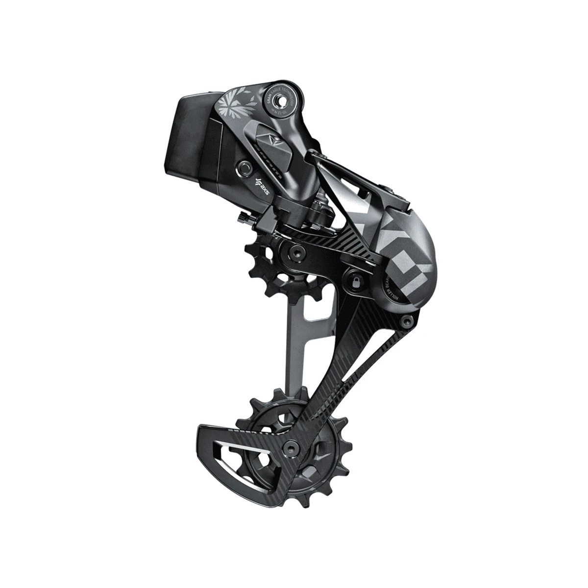 SRAM X01 Eagle AXS Achterderailleur 12 Versnellingen - Zwart/Grijs 3 SRAM X01 Eagle AXS Achterderailleur 12 Versnellingen - Zwart/Grijs