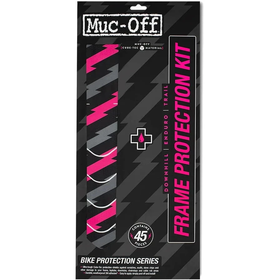 Muc-Off Framebeschermingsset DH/ENDURO/TRAIL - Bout/Roze 3 Muc-Off Framebeschermingsset DH/ENDURO/TRAIL - Bout/Roze