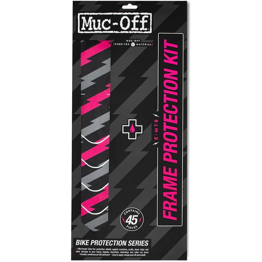Muc-Off Framebeschermingsset E-MTB - Bout/Roze 3 Muc-Off Framebeschermingsset E-MTB - Bout/Roze