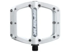 SPANK Spoon Reboot Plat Pedaal - Onbewerkt Zilver