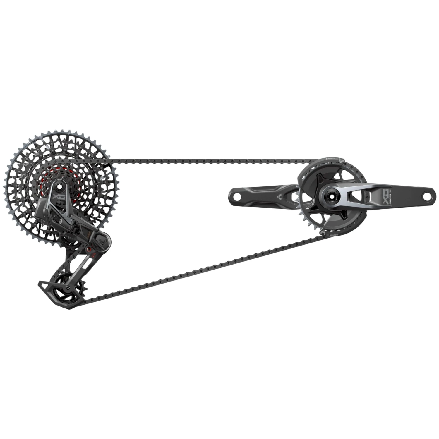 SRAM X0 Eagle AXS Transmissiegroep 3 SRAM X0 Eagle AXS Transmissiegroep