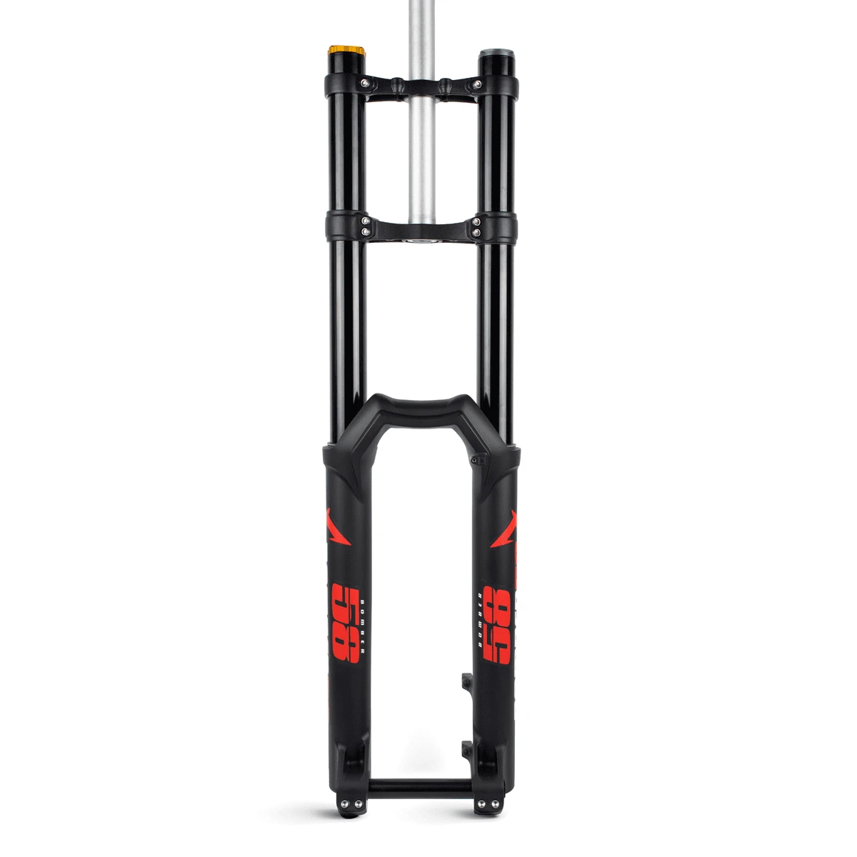 Marzocchi Bomber 58 27,5 Inch - 203 Mm Veerweg - 52 Mm Offset, 20x110 Mm - Zwart/zwart 4 Marzocchi Bomber 58 27,5 Inch - 203 Mm Veerweg - 52 Mm Offset, 20x110 Mm - Zwart/zwart - Afbeelding 2