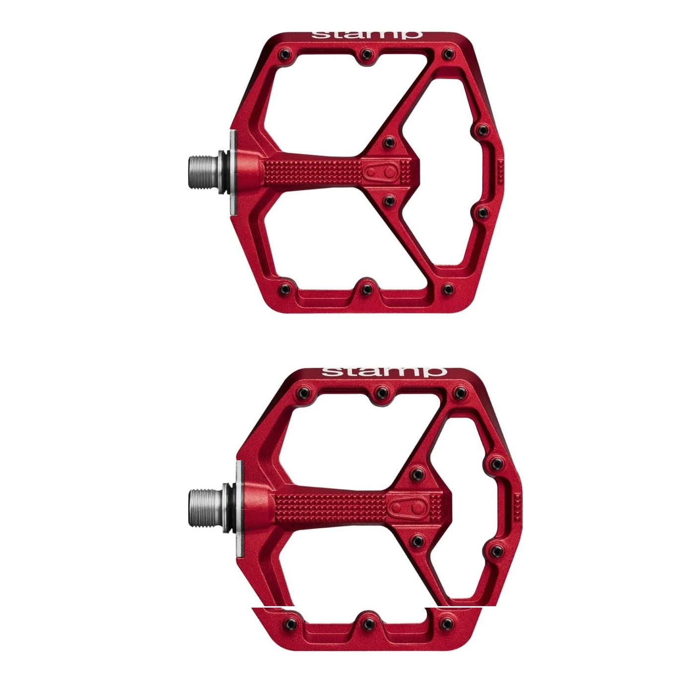 Crankbrothers Stamp 7 Pedalen - Rood 6 Crankbrothers Stamp 7 Pedalen - Rood - Afbeelding 4